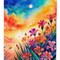Edge Collections - 11 1/4" X 15 1/2" - Multicolor - Garden Alstroemerias Decorative Garden Flag - 1 Piece